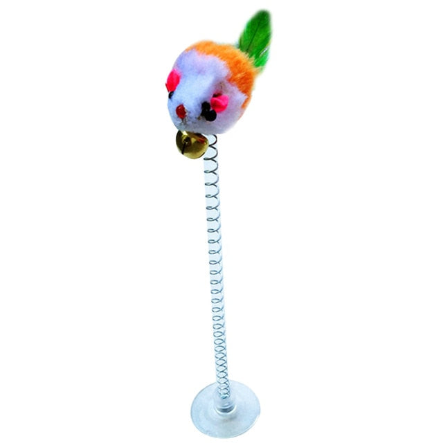 Feather Wand With Small Bell Mouse Cage