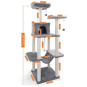 Tree Scratcher Cat Condo