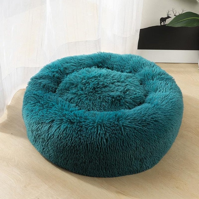 Fluffy Cat Cushion Bed