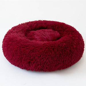 Fluffy Cat Cushion Bed