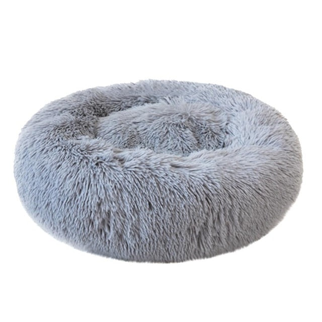 Fluffy Cat Cushion Bed