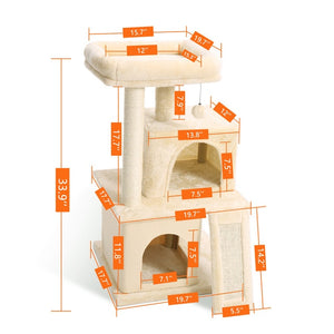Luxury Cat Climber Condo