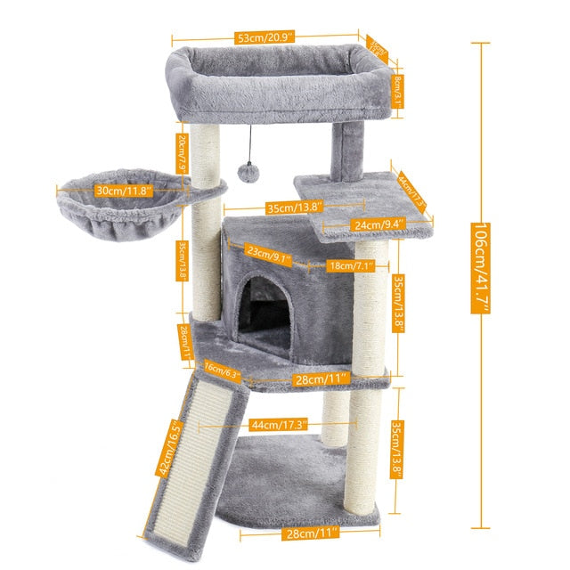 Tree Scratcher Cat Condo