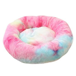 Fluffy Cat Cushion Bed