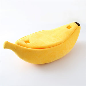 Banana Shape Cat Bed