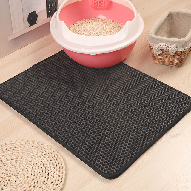 Waterproof Cat Litter Mat (Foldable)